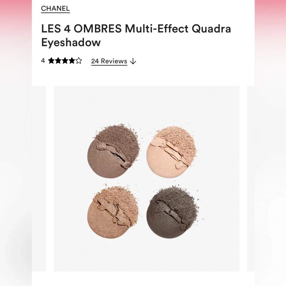 NWT🌷#266 - Chanel LES 4 OMBRES Multi-Effect Quadra Eyeshadow